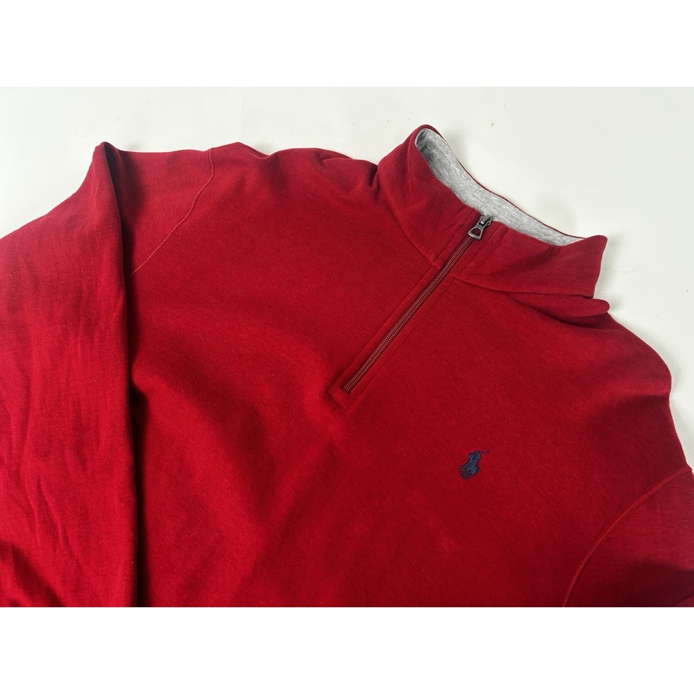 Polo Ralph Lauren Performance Sweatshirt Mens XL Long Sleeve 1/4 Zip Pullover